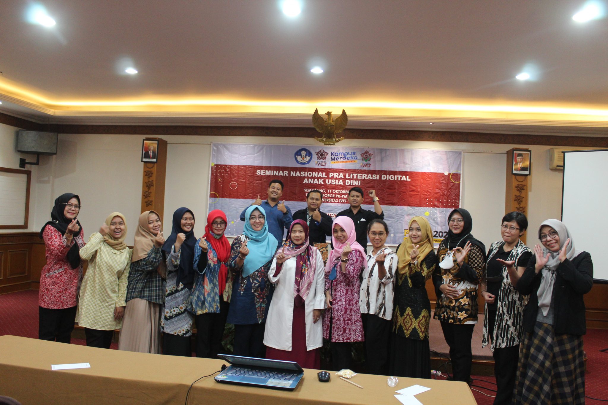 Implementasi Hibah PKKM Prodi PG Paud Selengarakan Seminar Nasional