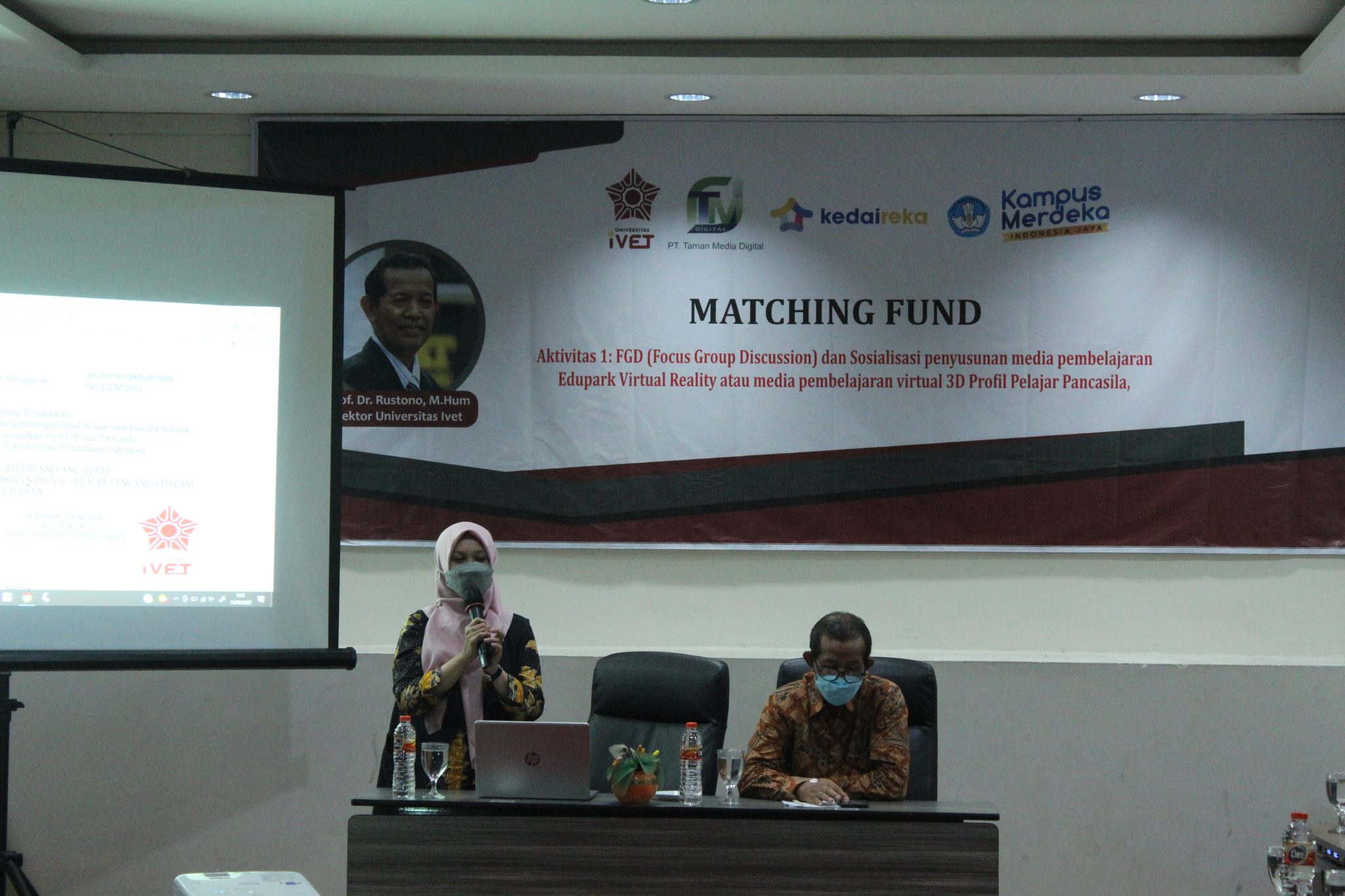 Universitas Ivet Berhasil Raih Pendanaan Program Matching Fund Kedaireka 2022