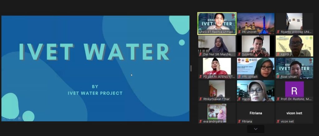 Universitas Ivet Siap Produksi Ivet Water