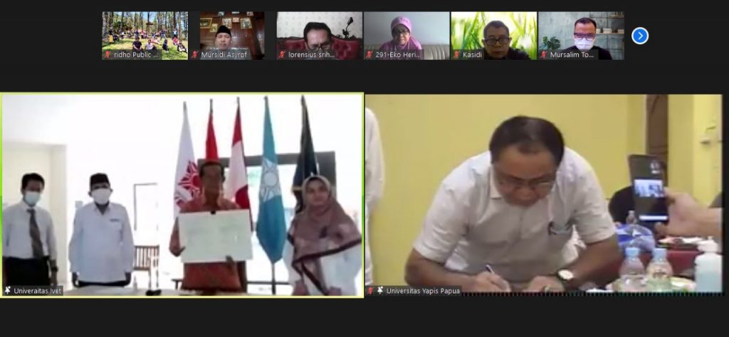 Universitas Ivet Jalin Kerjasama Dengan Universitas Yapis Papua
