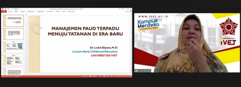 Wakil Rektor 1 Universitas Ivet Terbitkan Buku Manajemen PAUD Terpadu