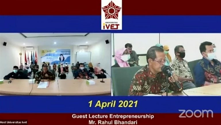 Universitas Ivet Hadirkan Dosen Tamu dari O.P. Jindal Global University India
