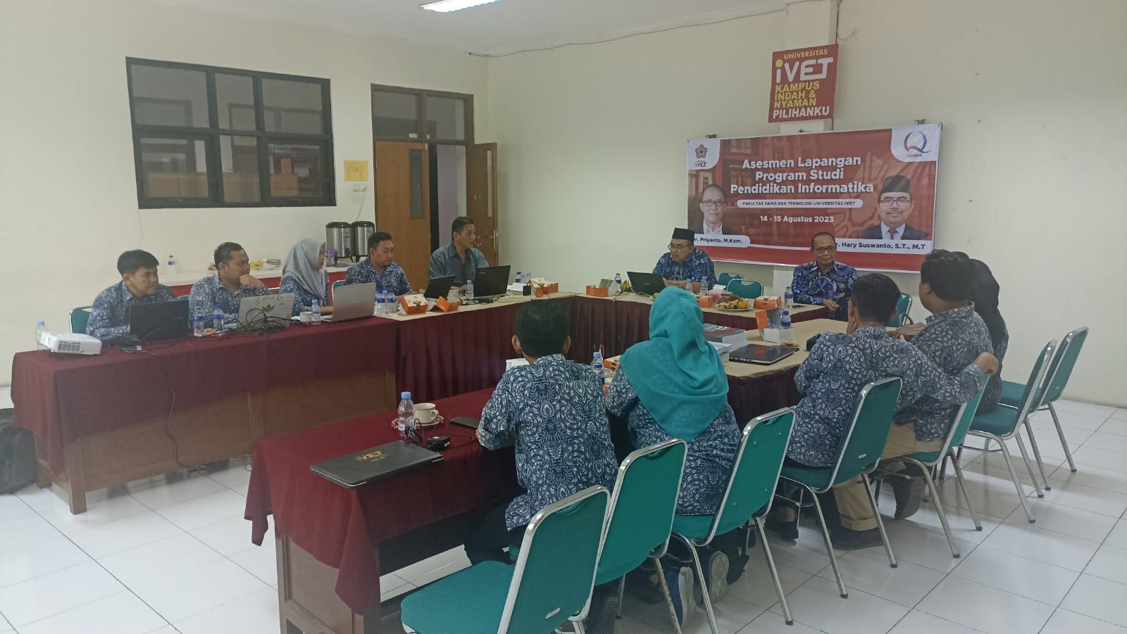 Asesmen Lapangan Akreditasi Program Studi oleh LAMDIK di Program Studi Pendidikan Informatika
