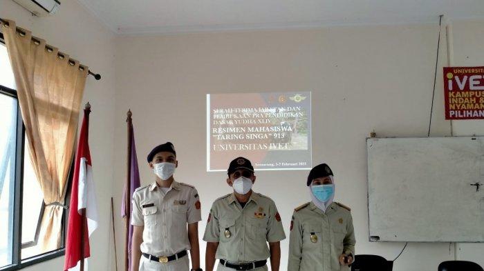 Wakil Rektor 3 Membuka Acara Pradiksar Resimen Mahasiswa Unisvet