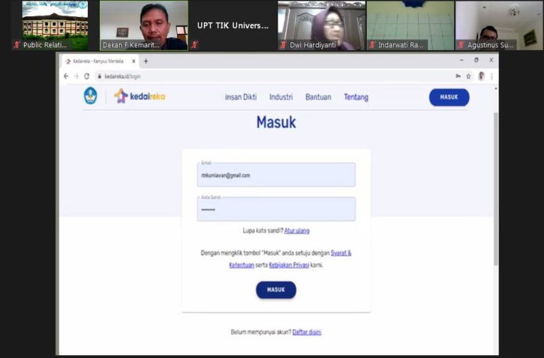 Universitas Ivet Gelar Forum Grup Diskusi Hibah Program Matching Found Dari Kemendikbud