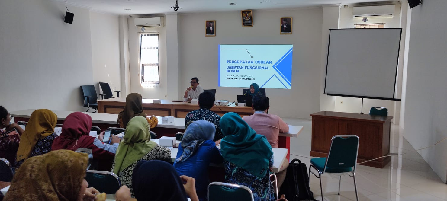 WORKSHOP PERCEPATAN JABATAN FUNGSIONAL BAGI DOSEN UNIVERSITAS IVET