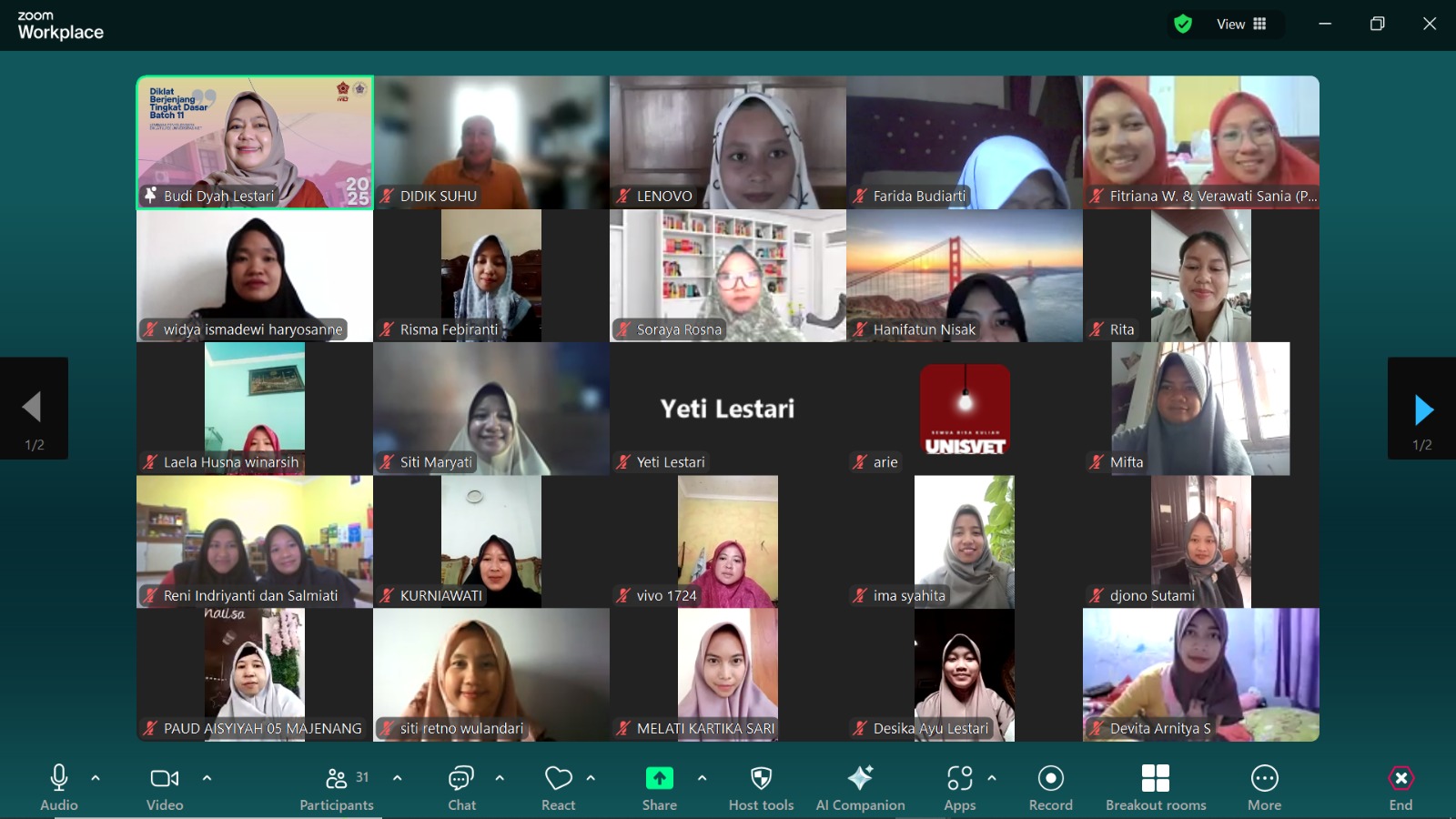LPD UNISVET KEMBALI GELAR DIKLAT BERJENJANG TINGKAT DASAR BAGI CALON MAHASISWA PG PAUD