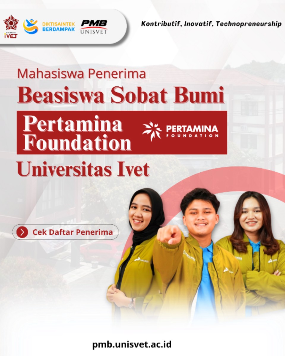 10 Mahasiswa Unisvet Lolos Beasiswa Sobat Bumi